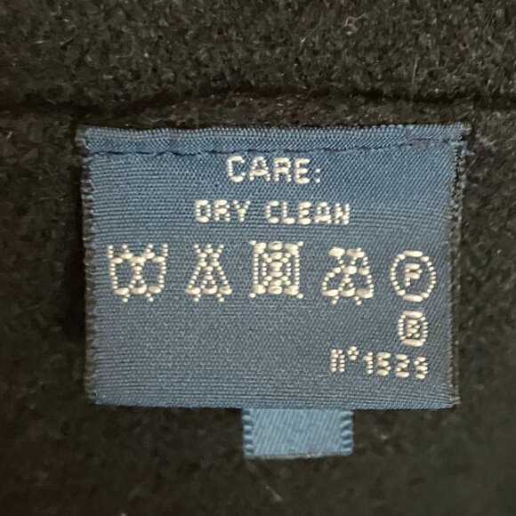 Ralph Lauren Blue Label Womens Dark Academia Crest Cardigan Size XL Black FA EXC - Picture 7 of 10